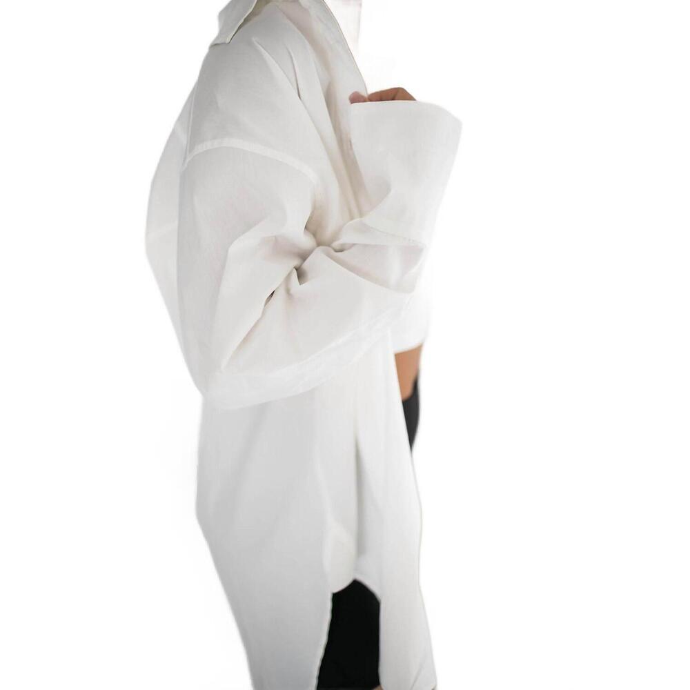 NEW FALCON PARK stevie menswear button down in white - Picture 4 of 7